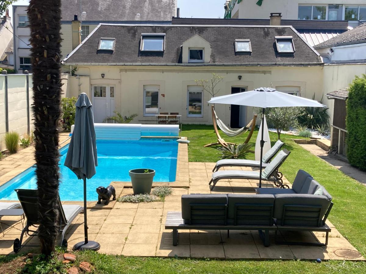 La Paisible - Maison 6 Pers Piscine - Le Mans Centre Kültér fotó